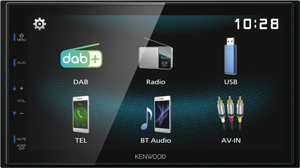 Radio, CD, DVD player auto - Radio auto Kenwood Kenwood DMX125DAB