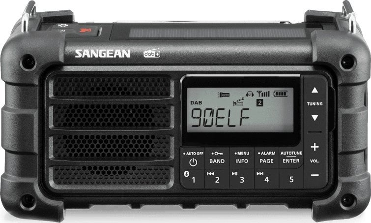 Radio Sangean Sangean MMR-99 DAB negru Radio Emergency/Crank/Solar