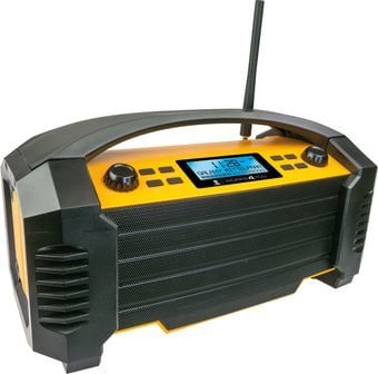 Radio Schwaiger Schwaiger Baustellenradio DAB+/FM/AUX-IN/Bluetooth gelb/schw