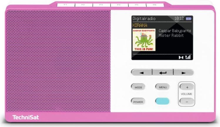 Radio cu ceas TechniSat Digitradio Kira 1, DAB+, portabil, 1W, functie snooze/timer, mov