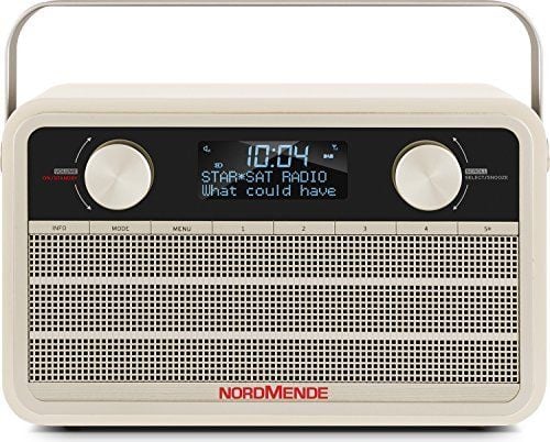 Radio portabil, Nordmende, TRANSITA 120, DAB + si FM, Display OLED, 5W, Bej