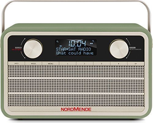 Radio portabil, Nordmende, TRANSITA 120, DAB + si FM, Display OLED, 5W, Verde