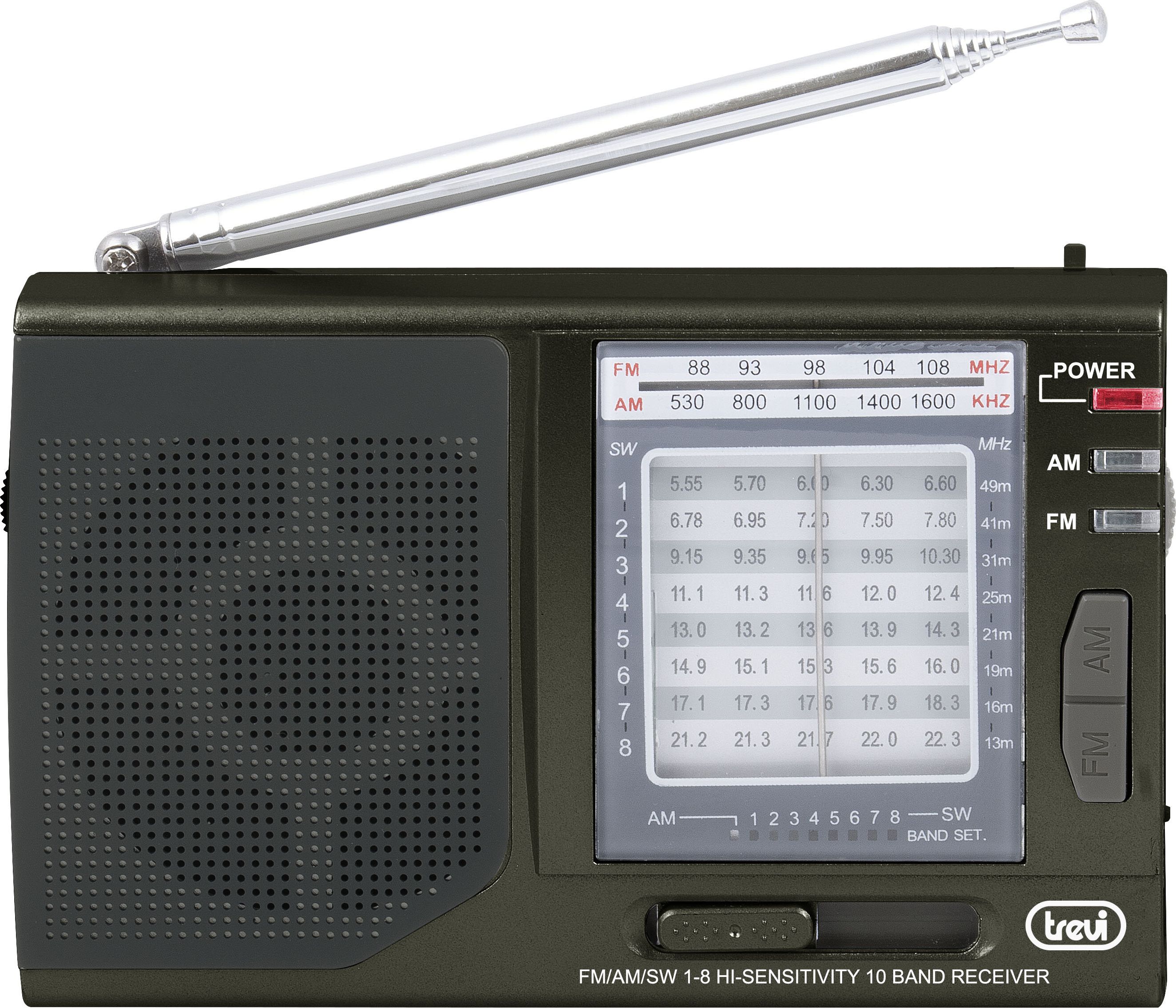 Radio Trevi portabil MB728 BLACK 2XAA