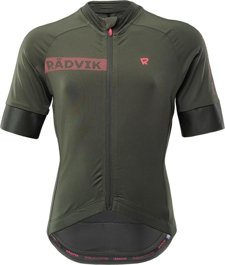 Radvik tricou de ciclism copii Radvik Bravo Jrg verde marimea 140