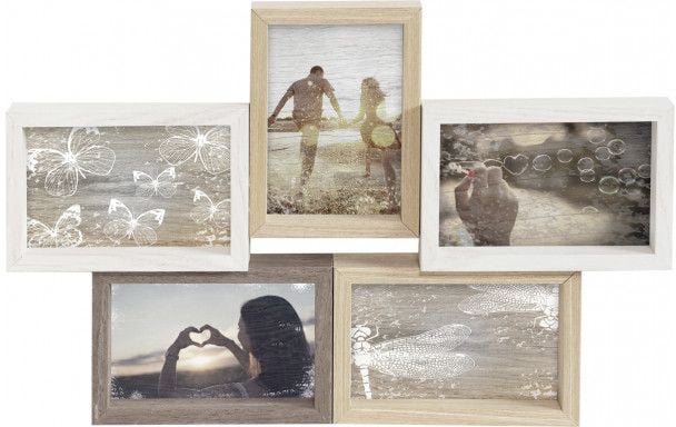 Rama Nielsen Design Collage pentru 5 fotografii 10x15 din lemn (8999343)