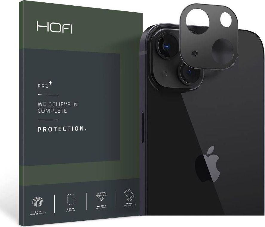 Rama protectie camera foto HOFI Alucam Pro pentru iPhone 13 / iPhone 13 Mini Black