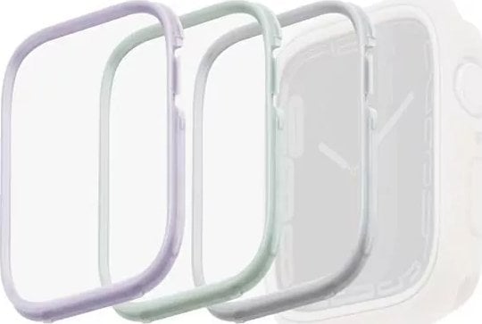 Ramă Uniq UNIQ pentru husă Moduo Apple Watch 4/5/6/7/8/SE 40/41mm Sage-Lillak-White/Sage-Lilac-White [PACHET DE 3]