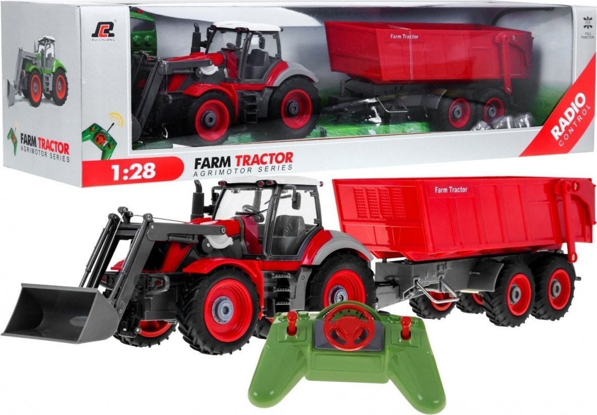 Ramiz Red Tractor Trailer Red 2.4GHz