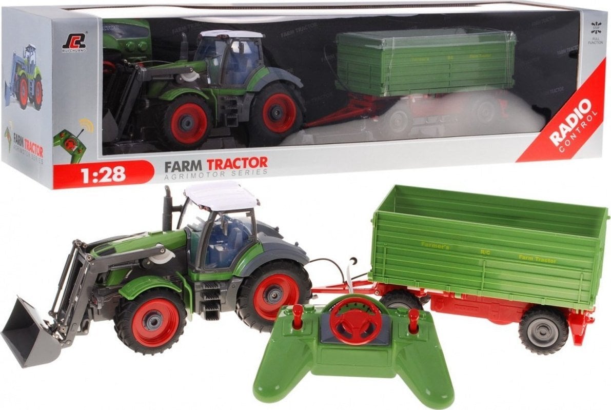 Ramiz Traktor Green Trailer Green 2 4GHz