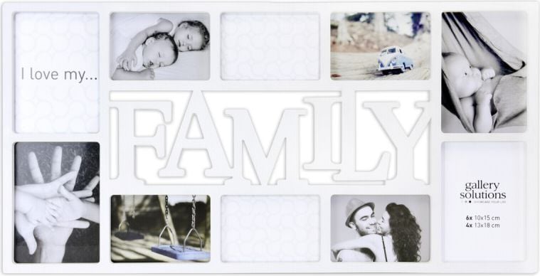 Nielsen Design Family Collage cadru alb (8999331)