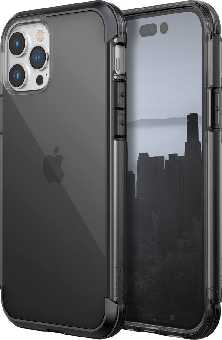 Raptic Raptic X-Doria Air Case etui iPhone 14 Pro Max pancerny pokrowiec czarny