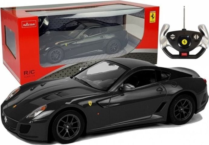 Rastar Auto R/C Ferrari 599 GTO Rastar 1:14 Negru pentru Pilot () - 1609623