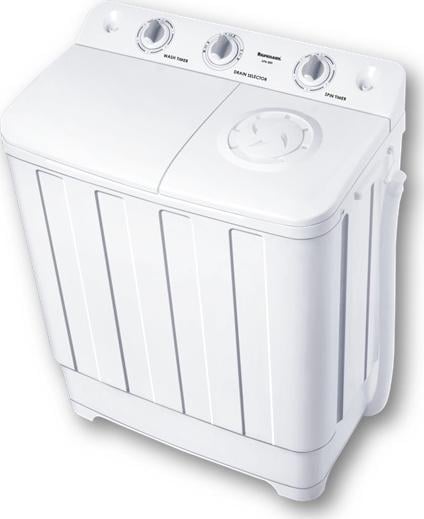 Masini de spalat rufe - Mașină de spălat rotativă cu centrifugă Ravanson   XPB-800,Alb,16kg