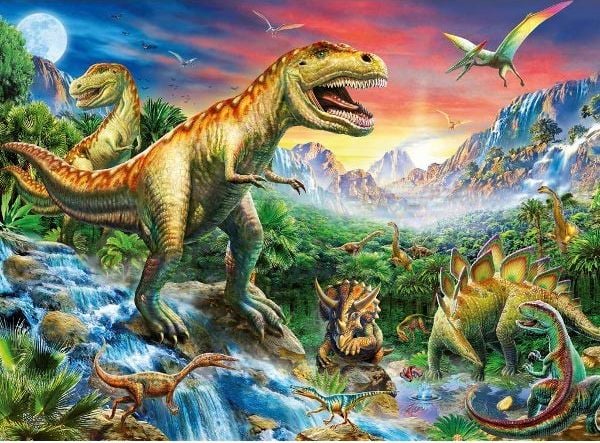 Ravensburger 100 de piese XXL Age of Dinosaurs