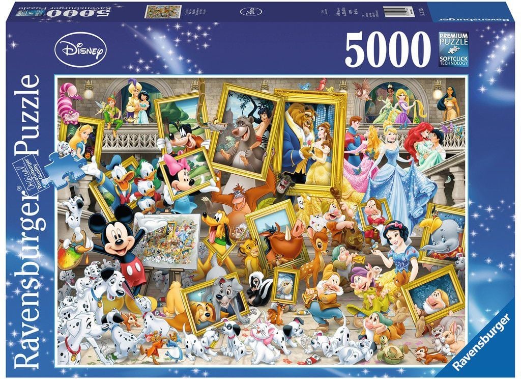 Ravensburger 5000 bucăți Mickey artistic (587342)