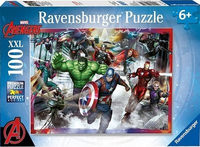 Ravensburger Puzzle 100 Avengers Assembly XXL