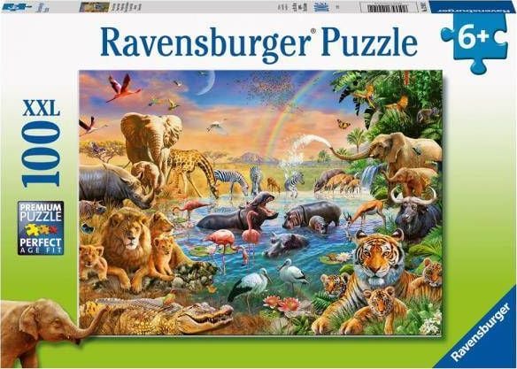 Puzzle Ravensburger XXL - Izvor in jungla, 100 piese