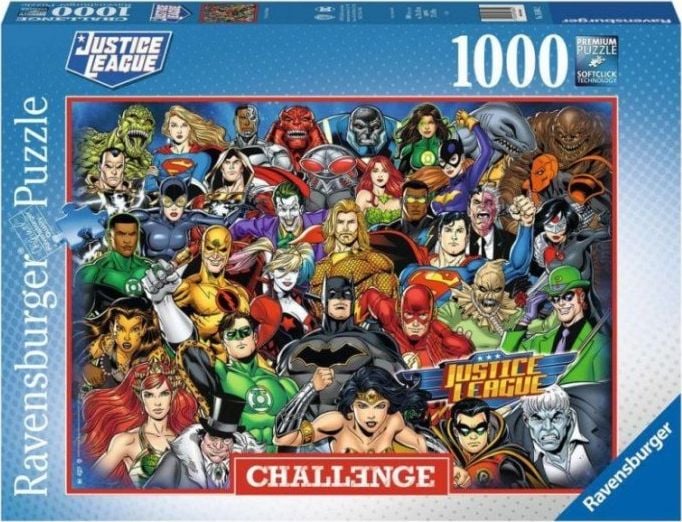 Ravensburger Polska Puzzle, 1000 de piese, DC Comics