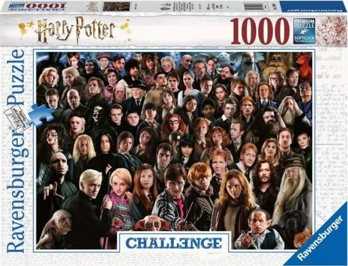 Puzzle Ravensburger - Challenge - Harry Potter, 1.000 piese (14988)