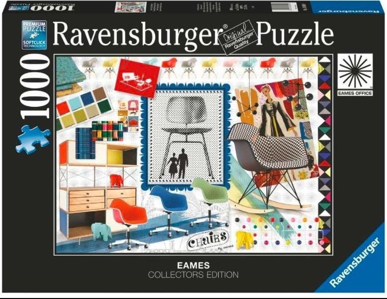 Ravensburger Puzzle 1000 de piese Eames design Spectrum 169009 RAVENSBURGER