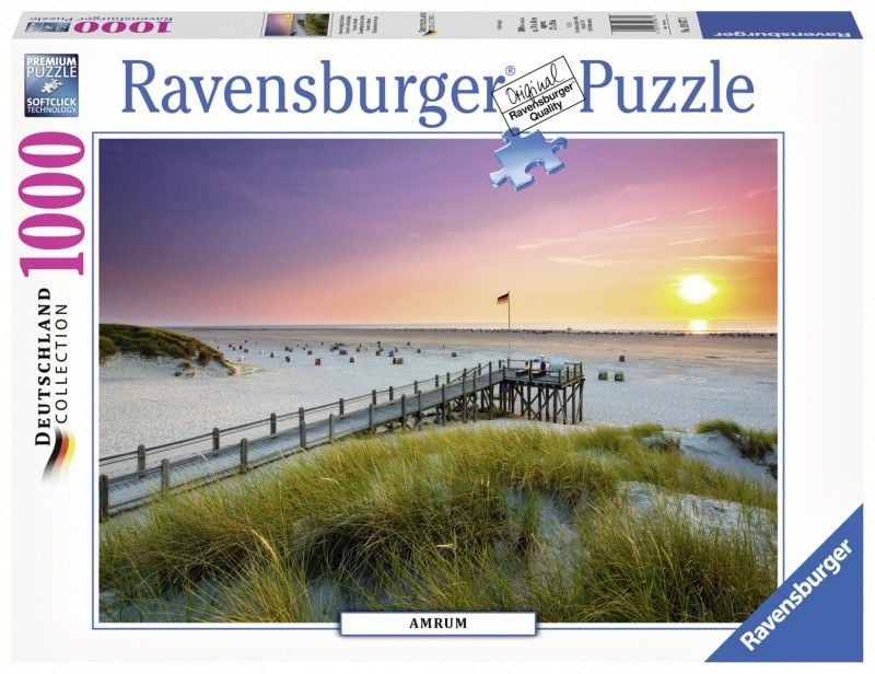 Puzzle Ravensburger 1000 de piese. Apus de soare (GXP-632849)