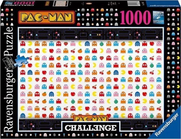 Ravensburger Puzzle 1000 Pac Man tradus în română