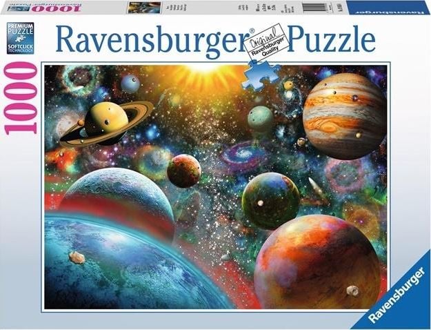 Puzzle copii si adulti Planete 1000 piese Ravensburger