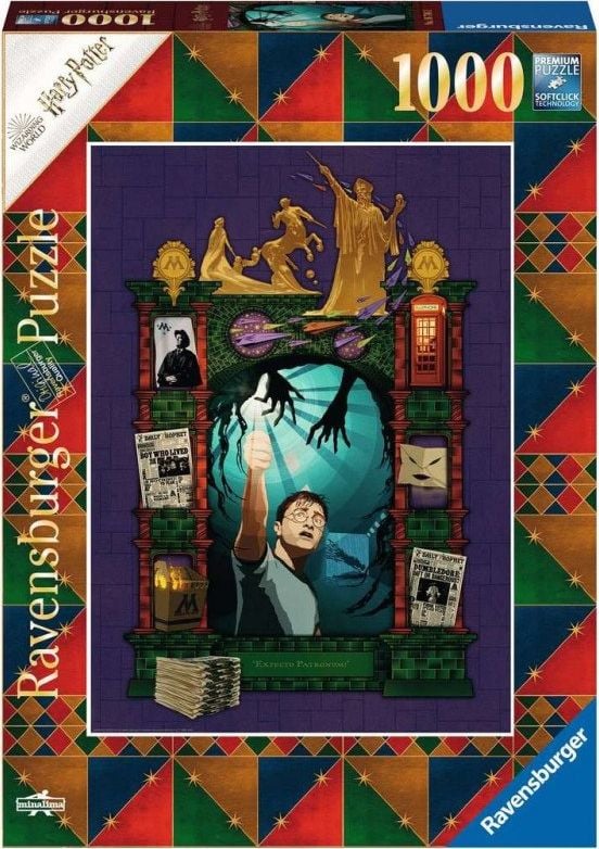 Puzzle Harry Potter and the Order of the Phoenix , 1000 piese, Multicolor