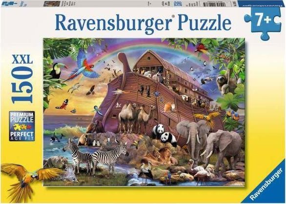 Puzzle Ravensburger XXL - Arca cu animale, 150 piese