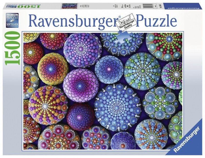 Puzzle Ravensburger 1500 de piese. Pictat cu puncte (GXP-632983)
