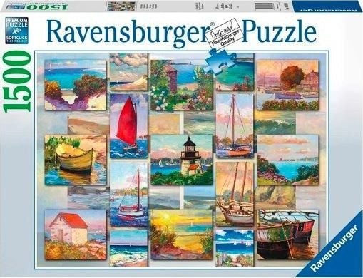 Ravensburger Puzzle 1500 piese Colaj litoral 168200 RAVENSBURGER