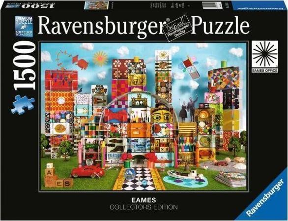 Puzzle Ravensburger - Eames House of Cards: Fantezie, 1500 piese