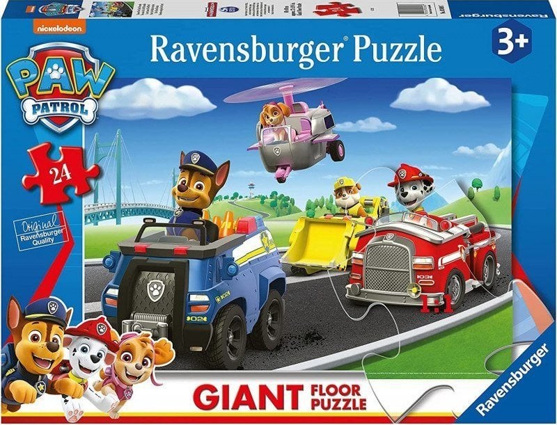 Ravensburger Puzzle 24el podea PAW PATROL Paw Patrol Giant 030897 Ravensburger