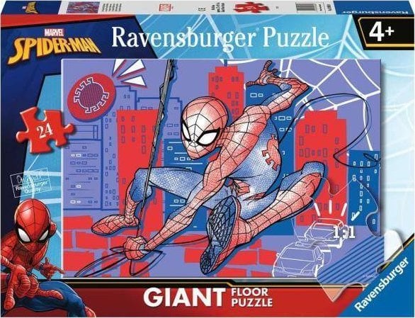 Ravensburger Puzzle 24el etaj Spiderman Giant 030880 Ravensburger