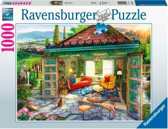 Puzzle Ravensburger - Oaza Toscana, 1000 piese