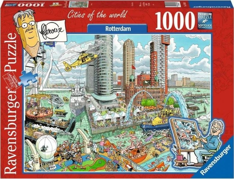 Ravensburger Puzzle 2D 1000 piese Rotterdam