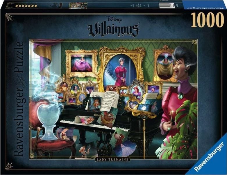 Ravensburger Puzzle 2D 1000 piese Villainous. Lady Tremaine