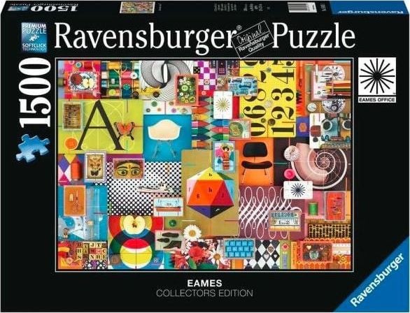 Puzzle Ravensburger - Eames House of Cards, 1500 piese