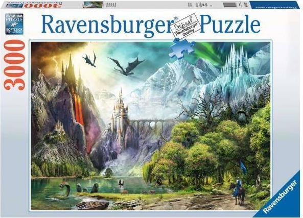 Puzzle Ravensburger 3000el Reign of Dragons 164622 RAVENSBURGER