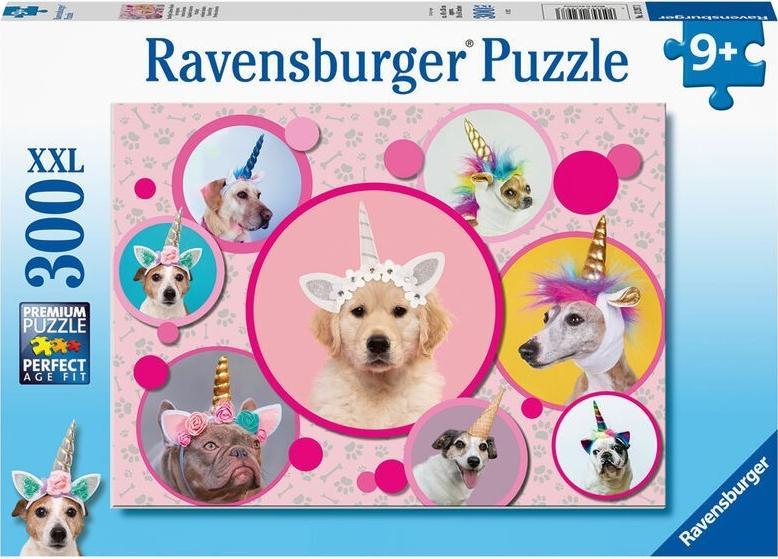 Ravensburger Puzzle 300el Câini Unicorni 132973 RAVENSBURGER p6