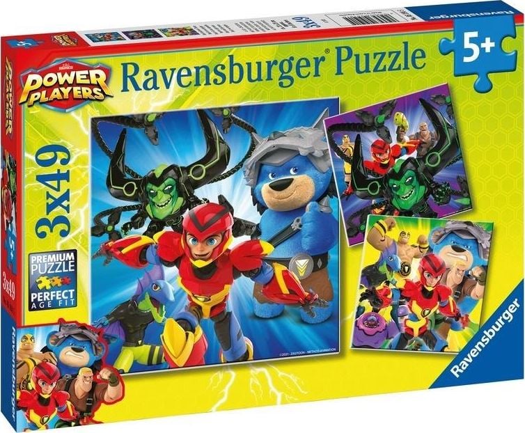 Ravensburger Puzzle 3x49 Jucători puternici