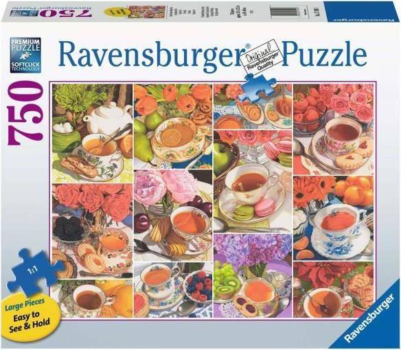 Ravensburger Puzzle 750el Format Mare Ora Ceaiului 171903 RAVENSBURGER
