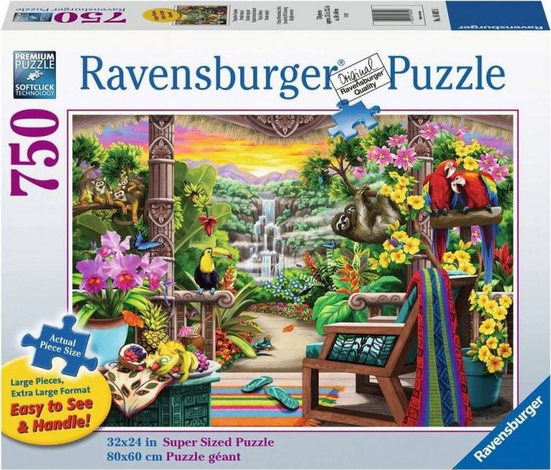 Ravensburger Puzzle 750el Relaxați-vă la tropice 168026 RAVENSBURGER