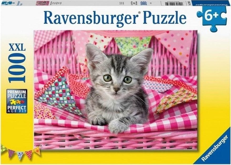 Ravensburger Puzzle XXL 100 Pisici drăguțe