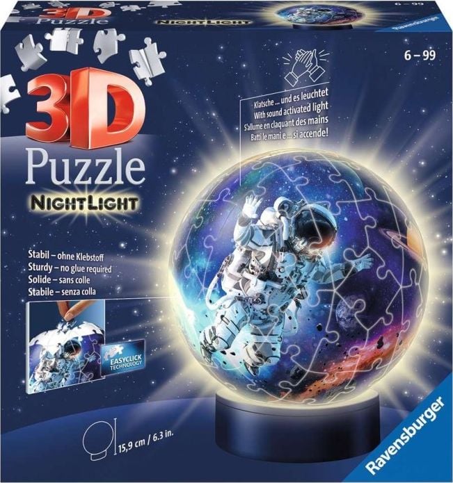 Ravensburger Ravensburger 3D puzzle ball astronauts in the world. - 11264