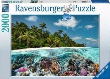 Ravensburger Ravensburger Jigsaw Puzzle O scufundare în Maldive (2000 de piese)