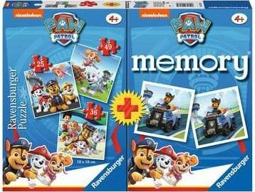 Ravensburger Ravensburger Paw Patrol Multipack - 3 puzzle-uri și