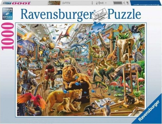 Ravensburger Ravensburger Polska Puzzle 1000 de piese Haos în galerie