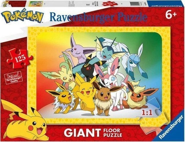 Ravensburger Ravensburger Polonia Puzzle 125 piese Pokemon gigant