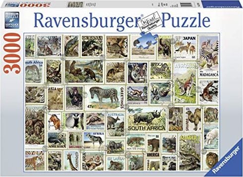 Ravensburger Ravensburger Puzzle 17079 - timbre animale - 3000 piese